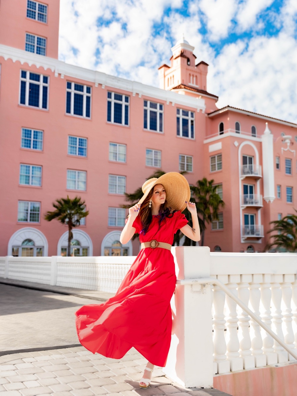 Flying Tomato Off-Shoulder Maxi Dress in Red - Picture 6 of 7